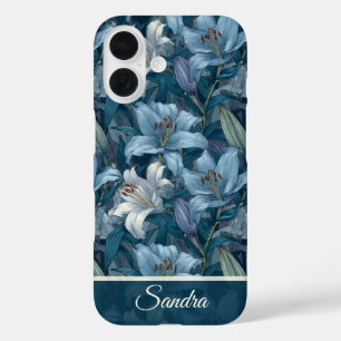 Coque Pour iPhone 16 Cadeau tendance Meilleure amie Lys Fleurs personna