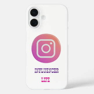 Coque Pour iPhone 16 Cadeau tendance pour créateur de contenu Instagram