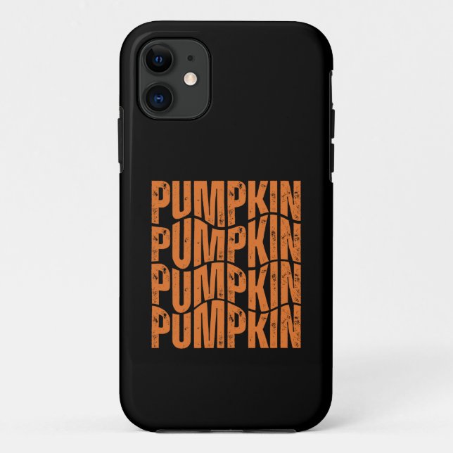 COQUES Case-Mate iPhone CADEAU TYPOGRAPHIE CITROUILLE (Dos)