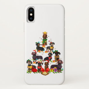 Case-Mate iPhone Case Cadeaux Amoureux de les chiens Dachshund Arbre Lum