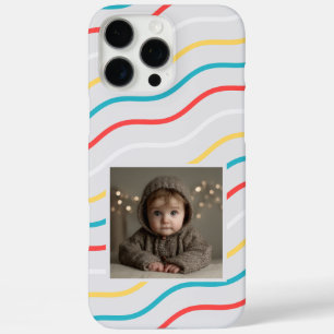 Coque iPhone 16 Pro Max Cadeaux Classiques Pour Filles Motif Rayure