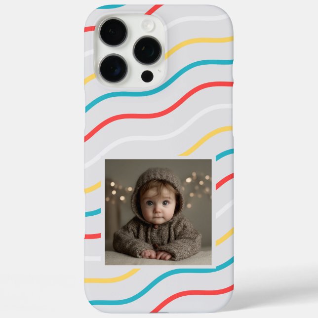 Coques Case-Mate iPhone Cadeaux Classiques Pour Filles Motif Rayure  (Verso)