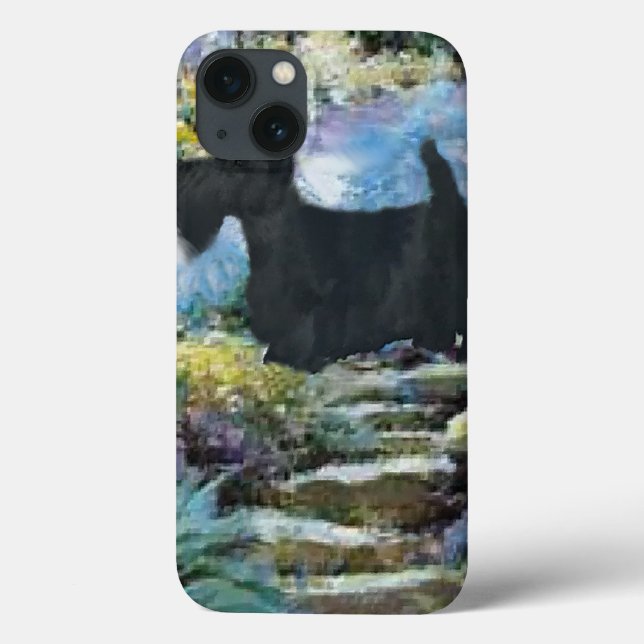Coques Case-Mate iPhone Cadeaux d'art écossais Terrier (Verso)