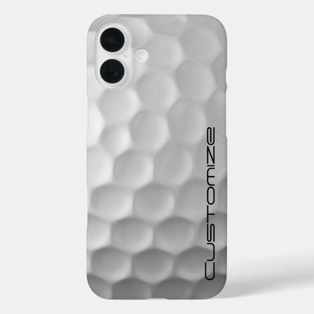 Coques Case-Mate iPhone Cadeaux de balles de golf personnalisées de la sér (Verso)