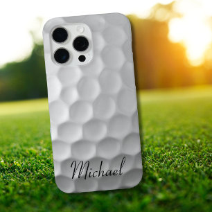 Coques iPhone 16 Pro Max Cadeaux de balles de golf personnalisées de la sér