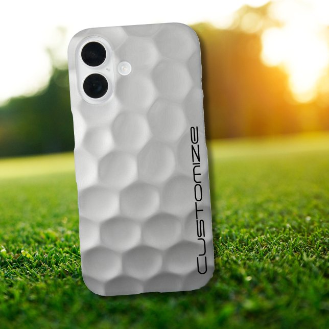 Coques Case-Mate iPhone Cadeaux de balles de golf personnalisées de la sér (Créateur téléchargé)