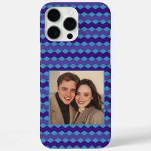 Coque iPhone 16 Pro Max Cadeaux de douche de mariage tendance à motif géom