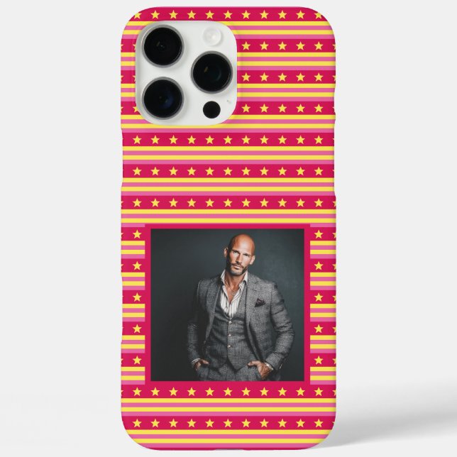 Coques Case-Mate iPhone Cadeaux de douche de mariage uniques à motif rayé  (Verso)