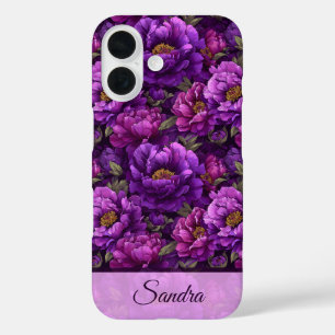 Coque Pour iPhone 16 Cadeaux de fête des mamans artistiques Fleurs de p
