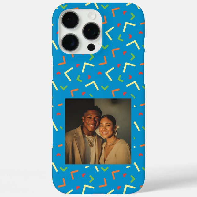 Coques Case-Mate iPhone Cadeaux de fin d'études branchés Memphis Pattern  (Verso)