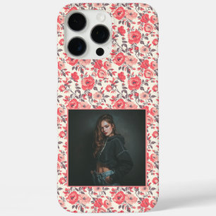 Coque iPhone 16 Pro Max Cadeaux de maman magnifiques Photo de fleur de ros