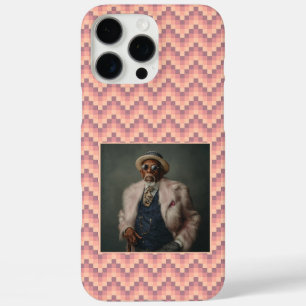 Coque iPhone 16 Pro Max Cadeaux de Noël artistiques pour elle, motif géomé