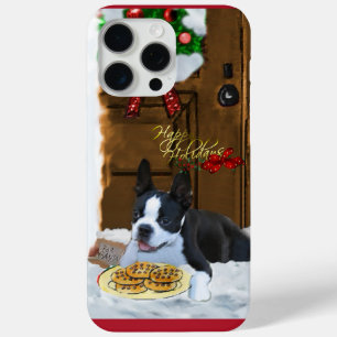 Coque Case-Mate iPhone Cadeaux de Noël Boston Terrier