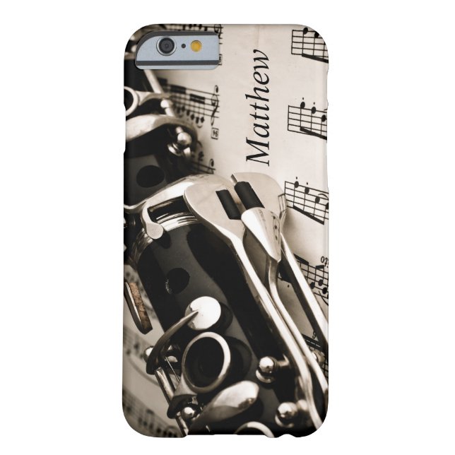 Coques Case-Mate iPhone Cadeaux personnalisés pour des Clarinetists de (Dos)