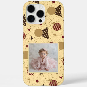 Coque iPhone 16 Pro Max Cadeaux uniques pour papa motif Memphis