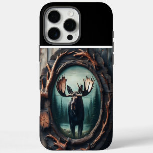 Coque iPhone 16 Pro Max Cadre Bull Moose Antler