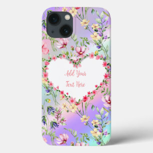Case-Mate iPhone Case Cadre de cœur floral élégant : pour chaque occasio