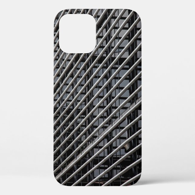 Coques Case-Mate iPhone Cadre métallique gris (Verso)