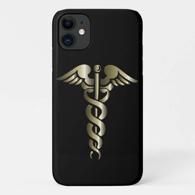 Coques Case-Mate iPhone Caduceus - Cadeaux Pour L'Infirmière (Dos)