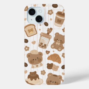 Coque Case-Mate iPhone Café Cozy Bear