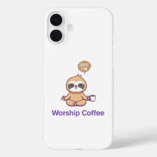 Coque Pour iPhone 16 Plus Café de culte - Iphone 16 Design