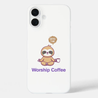 Coque Pour iPhone 16 Plus Café de culte - Iphone 16 Plus