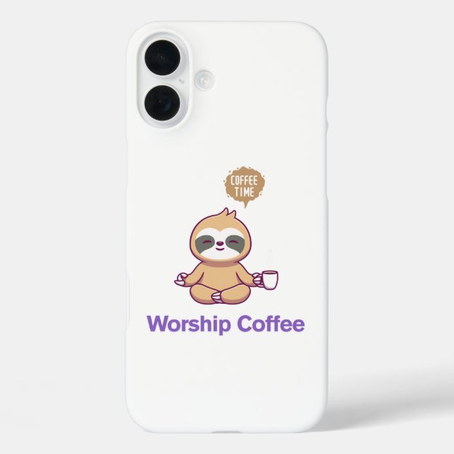 Coques Case-Mate iPhone Café de culte - Iphone 16 Plus (Verso)