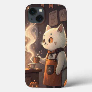 Case-Mate iPhone Case Café du Chat Fantôme | Art de Halloween Fantaisist