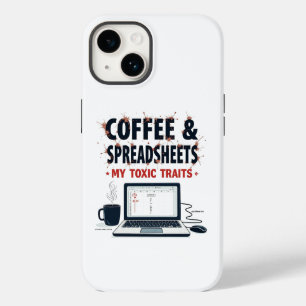 Coque Case-Mate iPhone Café et feuilles de calcul : Mes caractéristiques