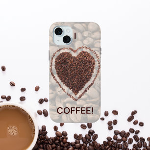 Coque iPhone 15 Mini Café Lover Coffee Coeur de café 15 Plus