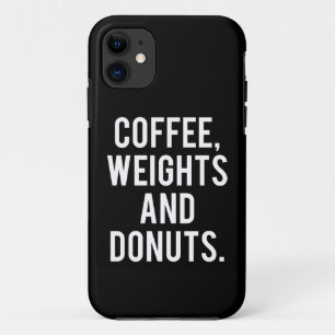 Case-Mate iPhone Case Café, Poids et Donuts - Gymnase romantique