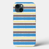 Café Popcorn Beurré Brown Sonic Blue Stripes
