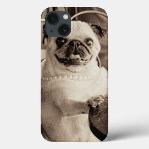 iPhone 13 Case Cafe pug
