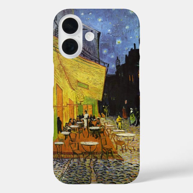 Coques Case-Mate iPhone Café Terrasse à Night Van Gogh (Verso)