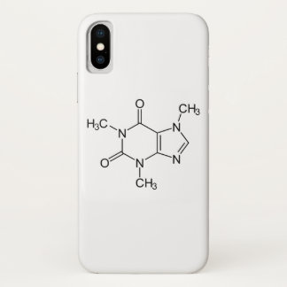 Case-Mate iPhone Case Caféine Molécule Chimie Café Atomes