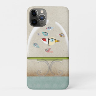 Case-Mate iPhone Case Cage Birds TURQUOISE Beige