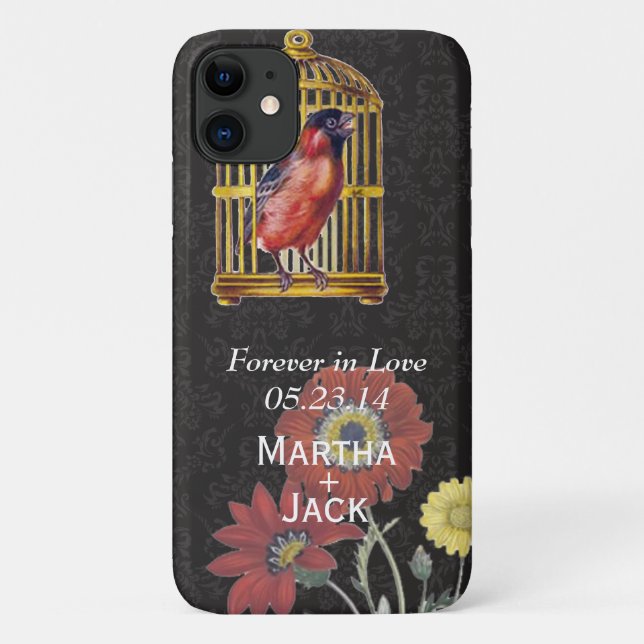 Coques Case-Mate iPhone Cage des oiseaux (Dos)