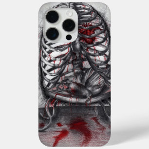 Coque Case-Mate iPhone Cage vide côtes humaines Horreur Gothique Surreal 
