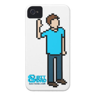 Coque Case-Mate iPhone 4 Caisse à 8 bits blanche de l'iPhone 4