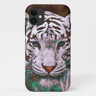 Case-Mate iPhone Case caisse blanche de l'iphone 5 de tigre