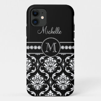 Coque Case-Mate iPhone Caisse blanche noire nommée de l'iPhone 5 de