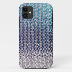 Coque Case-Mate iPhone Caisse bleue de l'iPhone 5 de Bling de parties