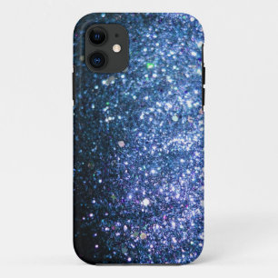 Etui iPhone Case-Mate Caisse bleue de l'iPhone 5 de couverture de Bling