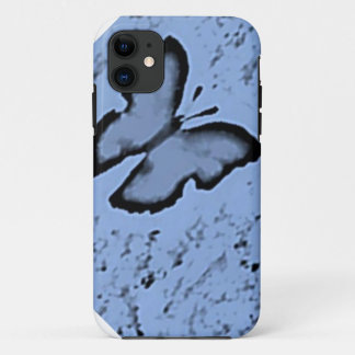 Coques Pour iPhone Caisse bleue de l'iPhone 5 de papillon