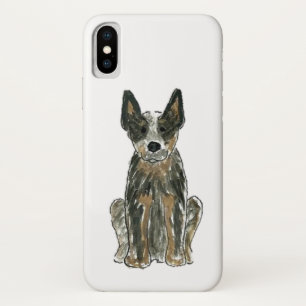 Case-Mate iPhone Case Caisse bleue de téléphone de Heeler de chien