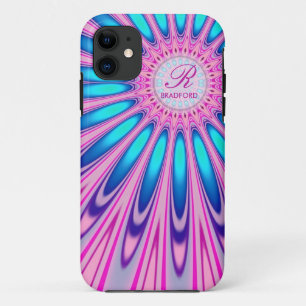Coque Case-Mate Pour iPhone Caisse bleue rose de l'iPhone 5 de colorant de