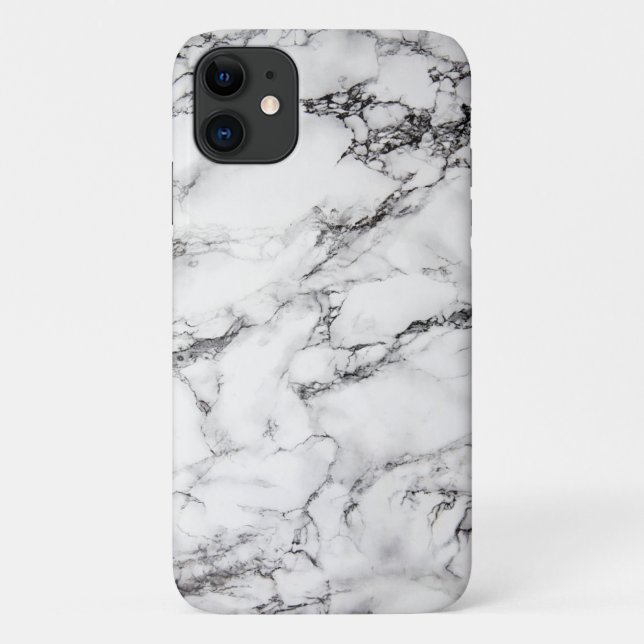 Coques Case-Mate iPhone Caisse de marbre d'Iphone 7 Carrare (Dos)