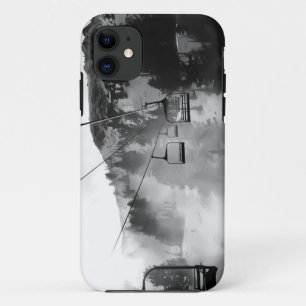 Etui iPhone Case-Mate Caisse de neige de chaise de ski