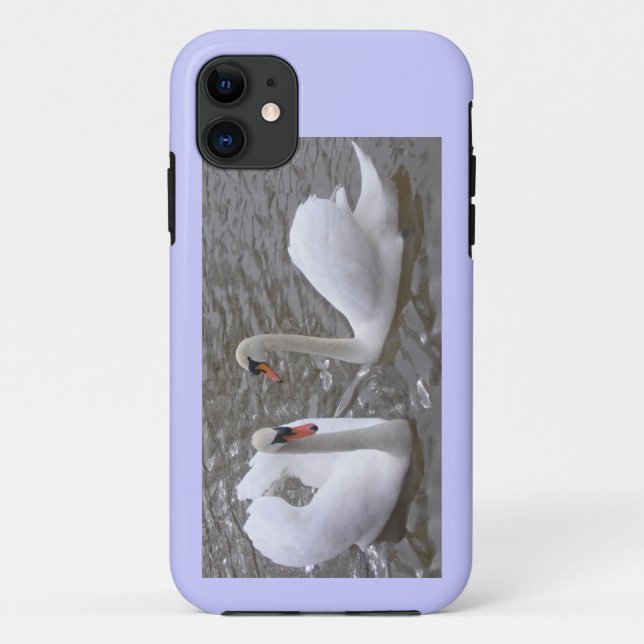Coques Case-Mate iPhone Caisse des couples Iphone5/5S de cygne (Dos)