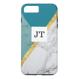 Case-Mate iPhone Case Caisse dure personnalisée d'or d'iPhone turquoise